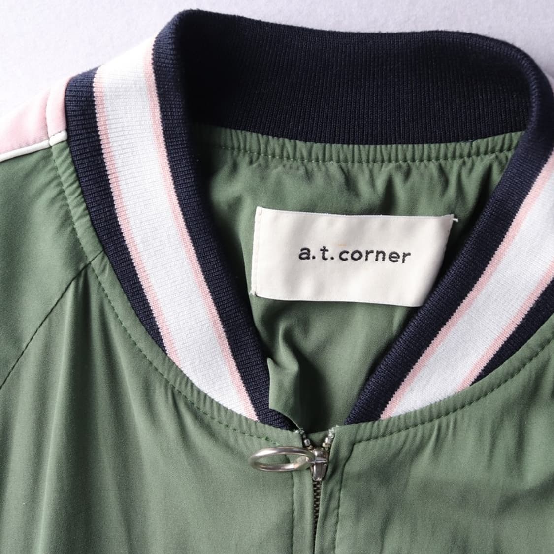 A.T.CORNER 블루종 S 상품이미지5