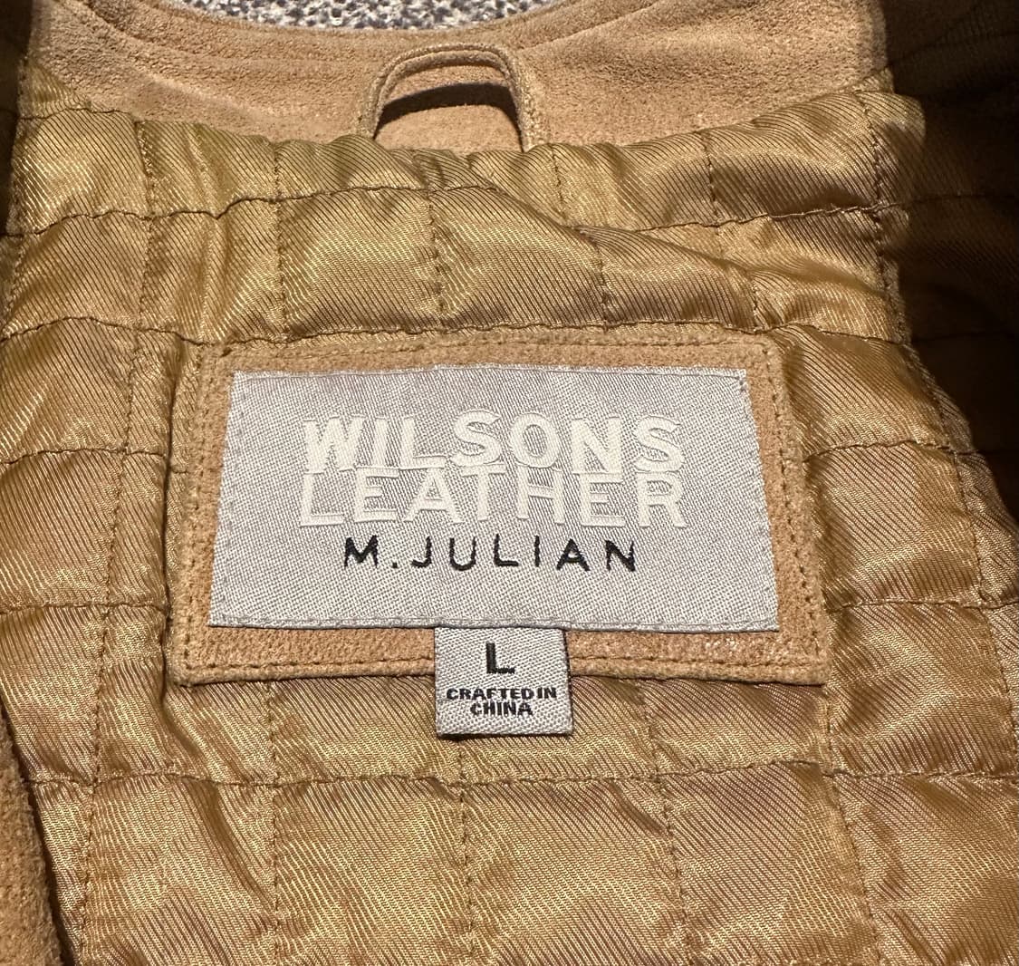 WILSONS LEATHER 70s Suede Leather Jacket 상품이미지3