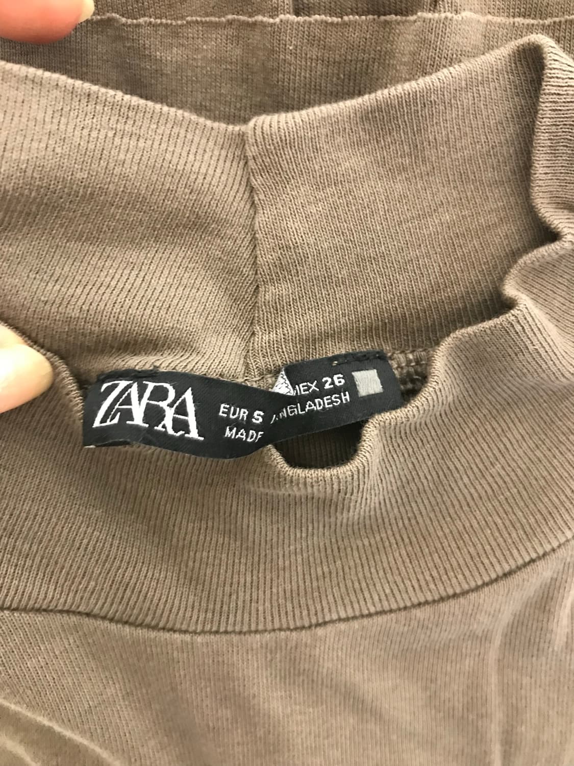 자라 브라운 티 상품이미지2