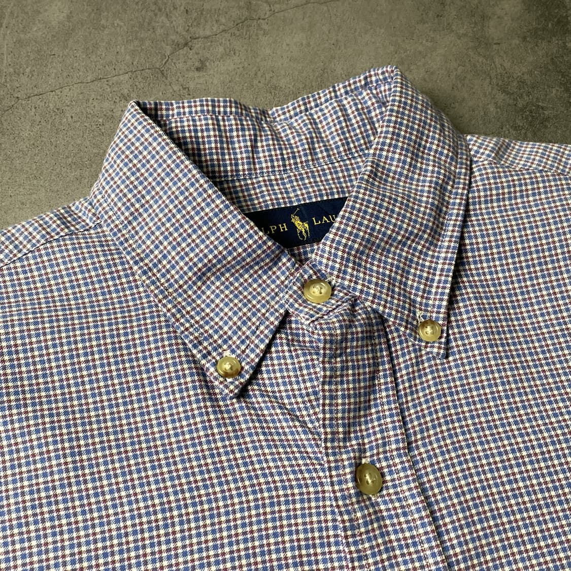 RALPH LAUREN 랄프로렌 빈티지 체크 코튼셔츠 A00307 상품이미지2