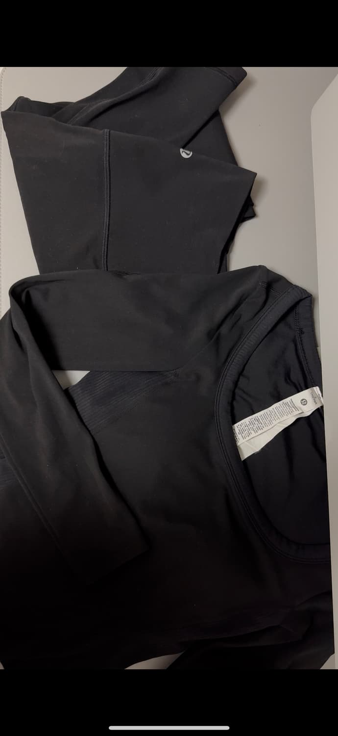 룰루레몬 레깅스 / U넥 크롭 긴팔 상품이미지2