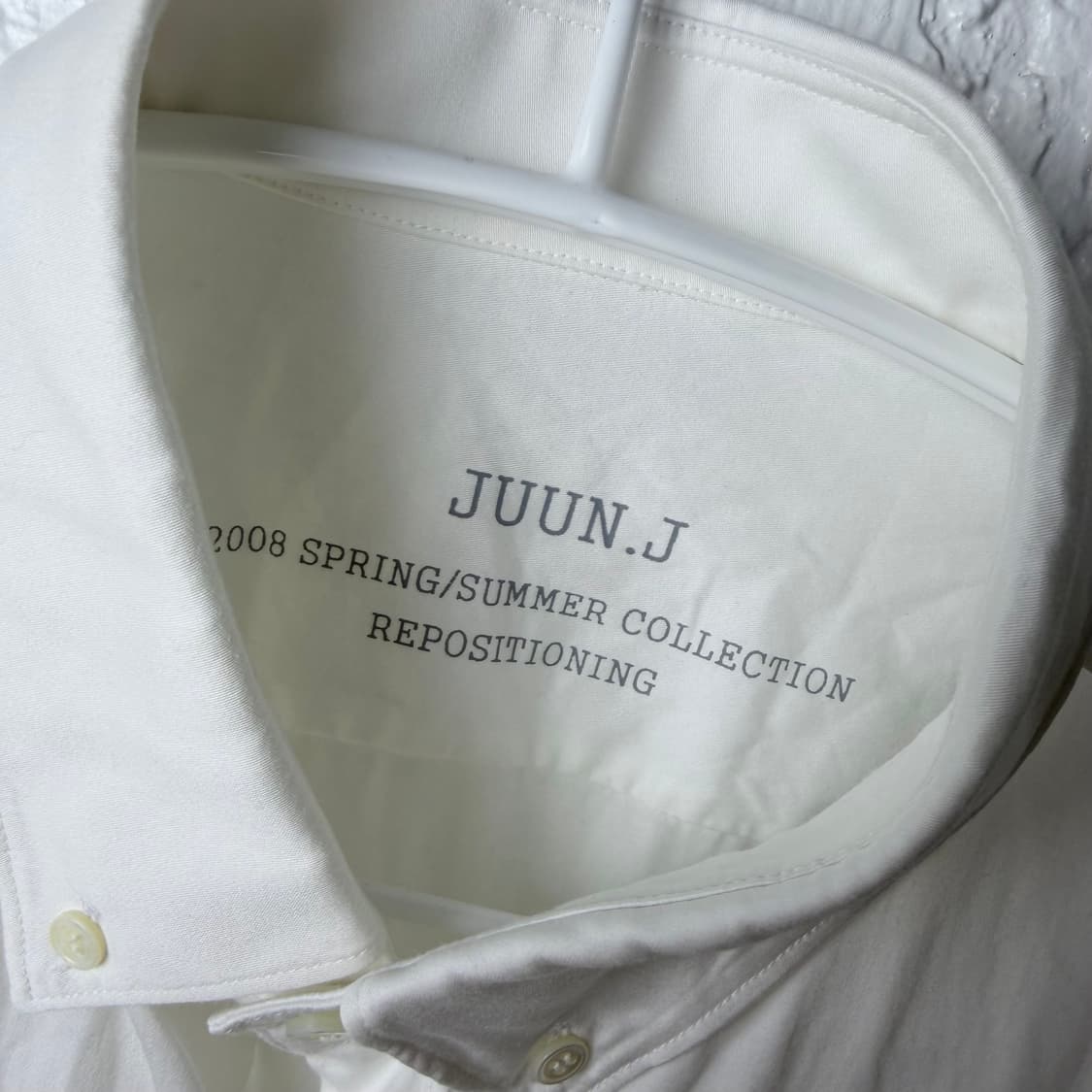 JUUN.J 준지 2008 S/S Collection Shirt 상품이미지5
