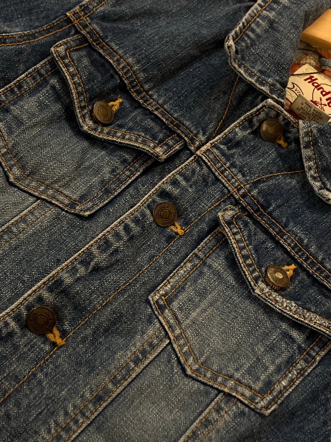 빈티지 데님 자켓 블루 S  #csz2913 상품이미지4