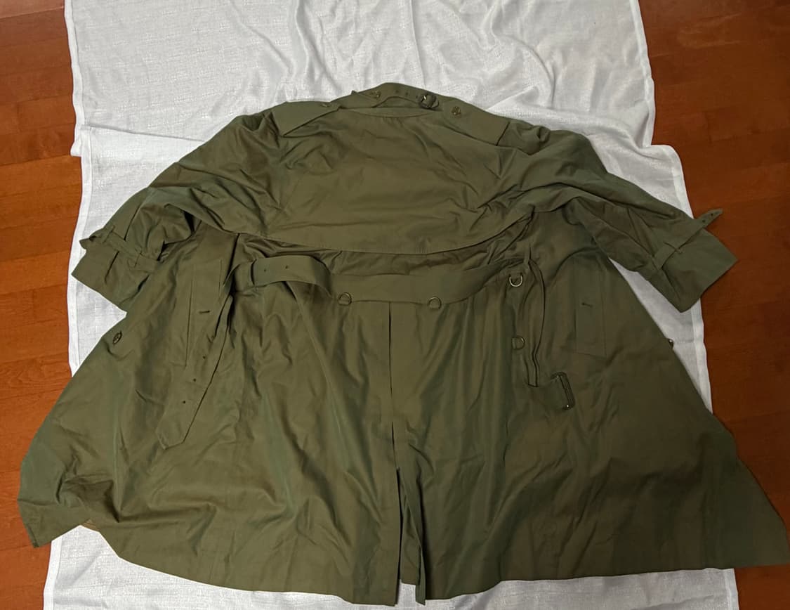 버버리 빈티지 트렌치코트 s급 상품이미지6