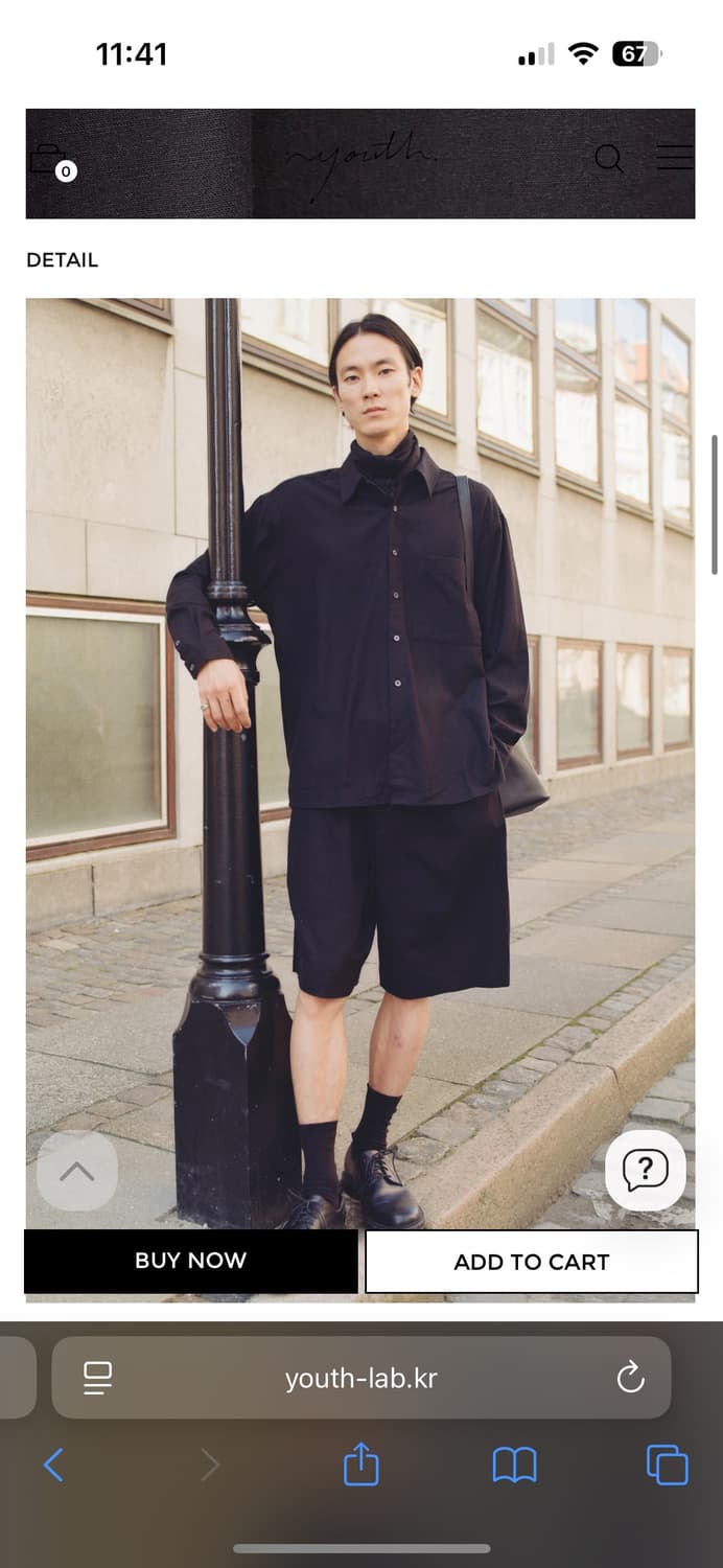 Youth silknep loosed shirt 상품이미지10