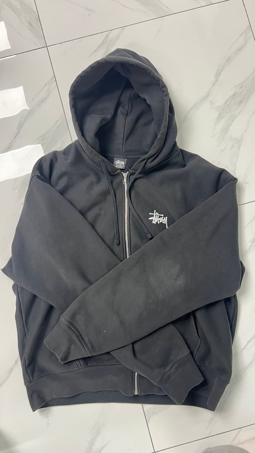 스투시 베이직 후드집업 상품이미지4