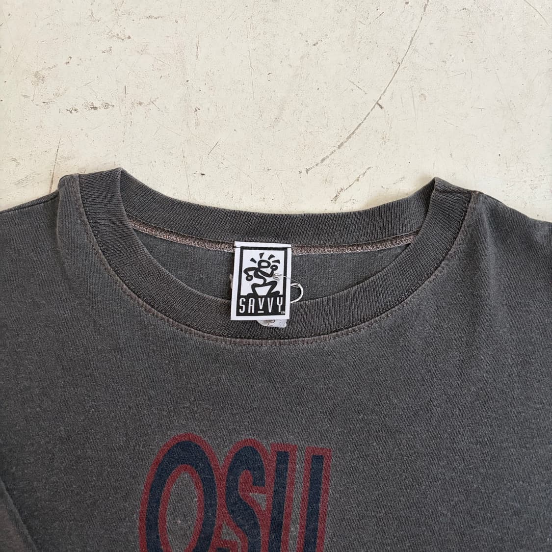 90s USA 오하이오 Buckeyes 빈티지 반팔티 XL 상품이미지6