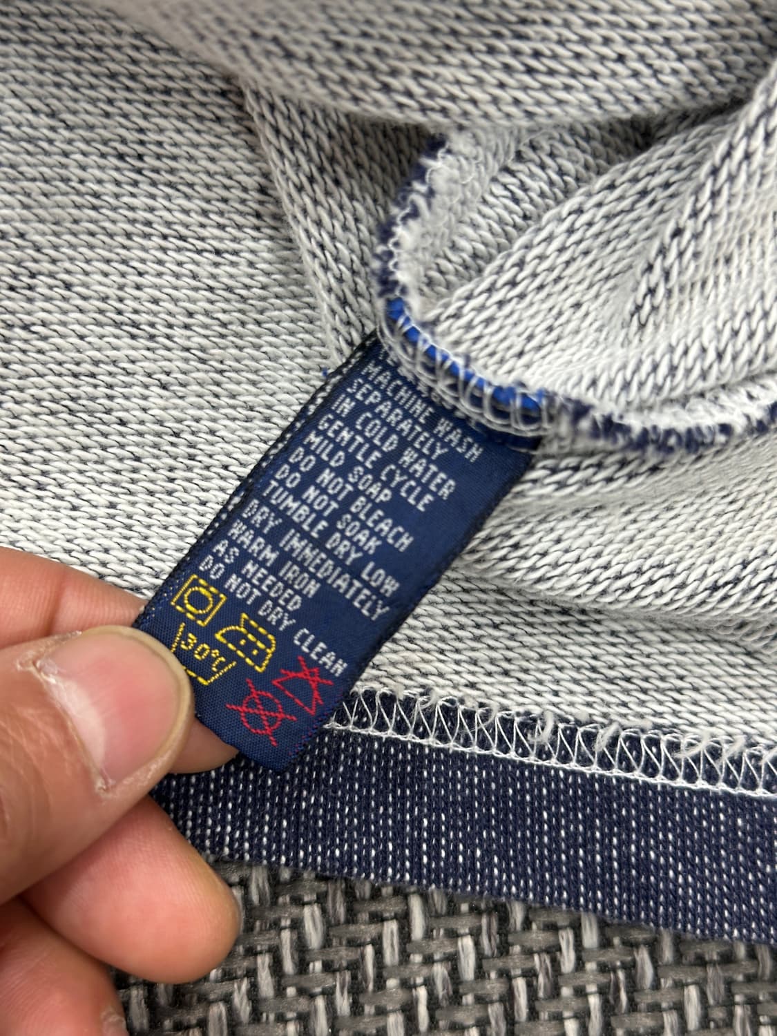 타미 데님 면자켓 XL 상품이미지6