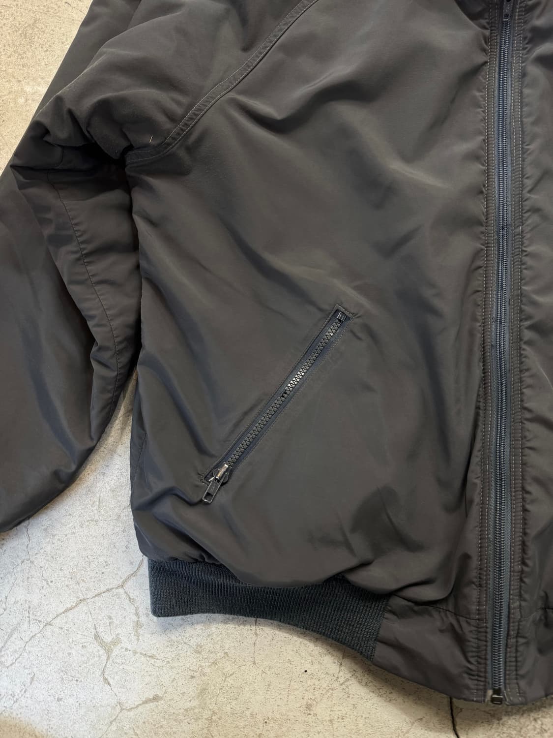 90s 엘엘빈 웜업 플리스 라이닝 자켓 상품이미지7