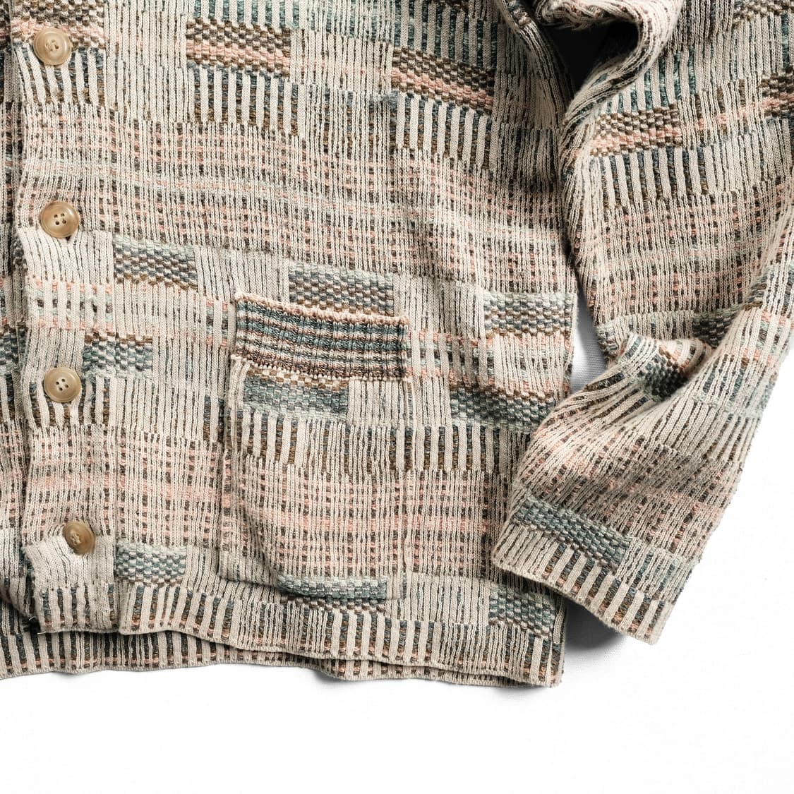 나이스네스 보로 Sege 샌드 가디건 L(105-110)사이즈 한정모델 상품이미지5