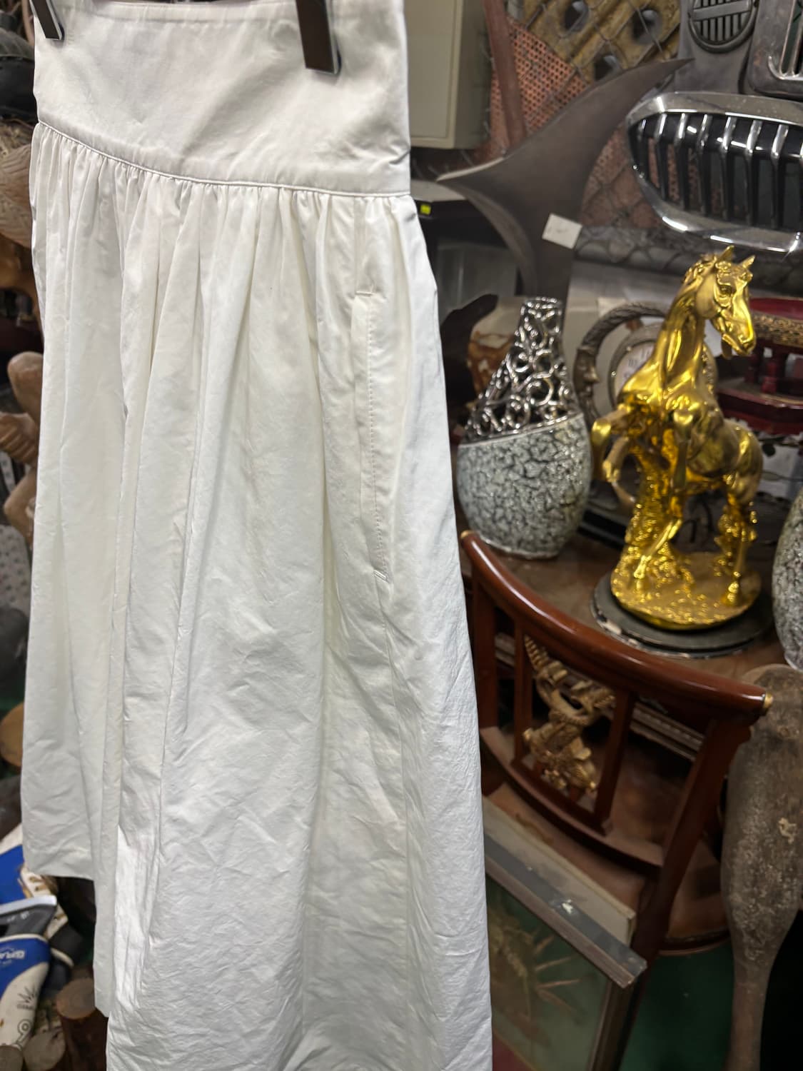 BOONTA 프론트 버튼 롱 스커트 상품이미지2