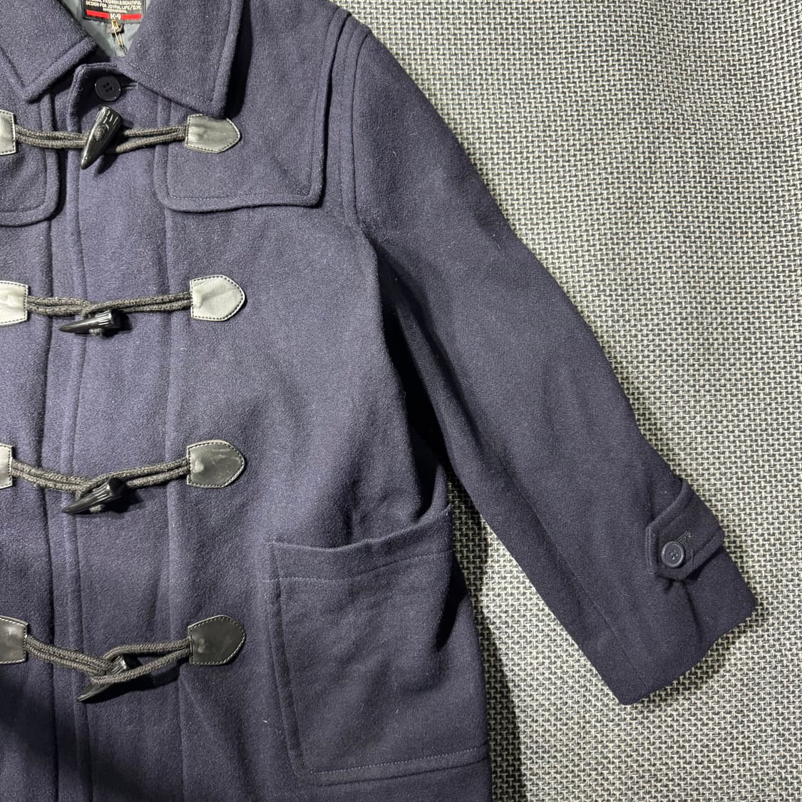 빈티지 더플 코트 자켓 블랙 ( M/OLD-8224 ) 상품이미지4