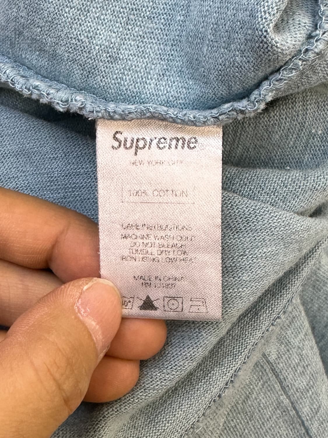 슈프림 18SS 베이직 포켓 티셔츠 상품이미지6