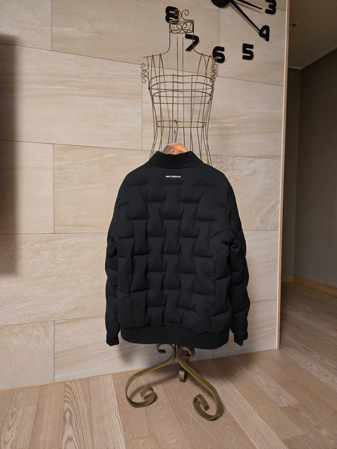 [95/m] 뉴발란스 퀼팅 덕다운 패딩 미착용 상품이미지5