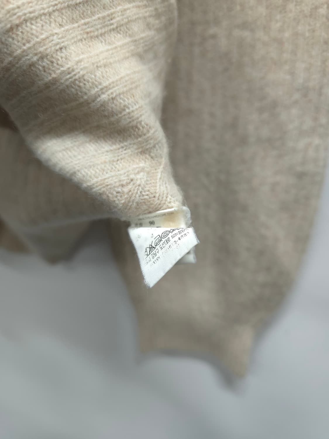 SYSTEM 아이보리 패턴니트 상품이미지8