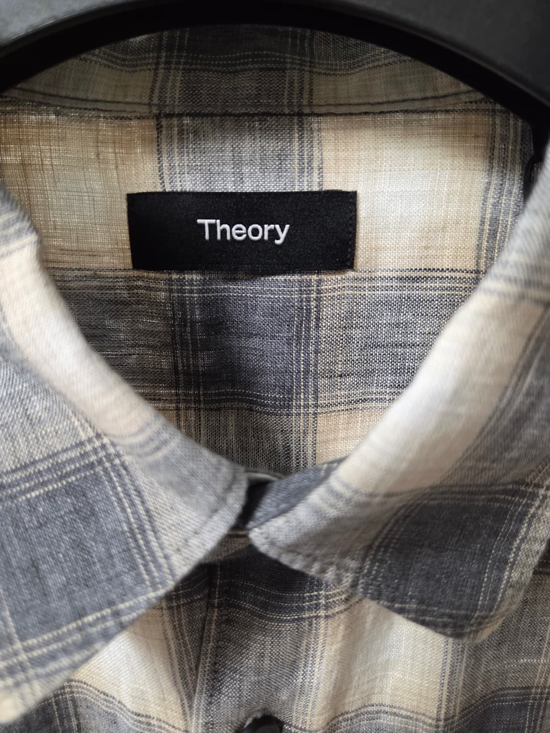 띠어리 Theory 어빙 린넨셔츠 멀티 상품이미지4