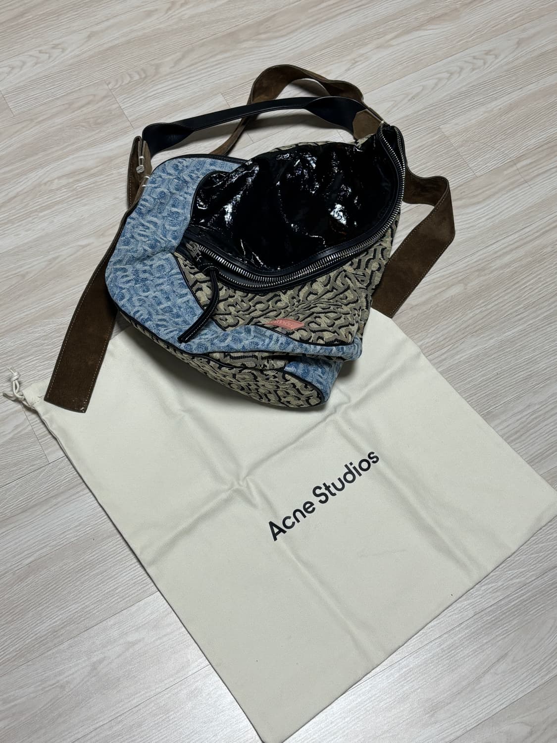 (풀구성) 아크네 스튜디오 멀티컬러 데님백 상품이미지5