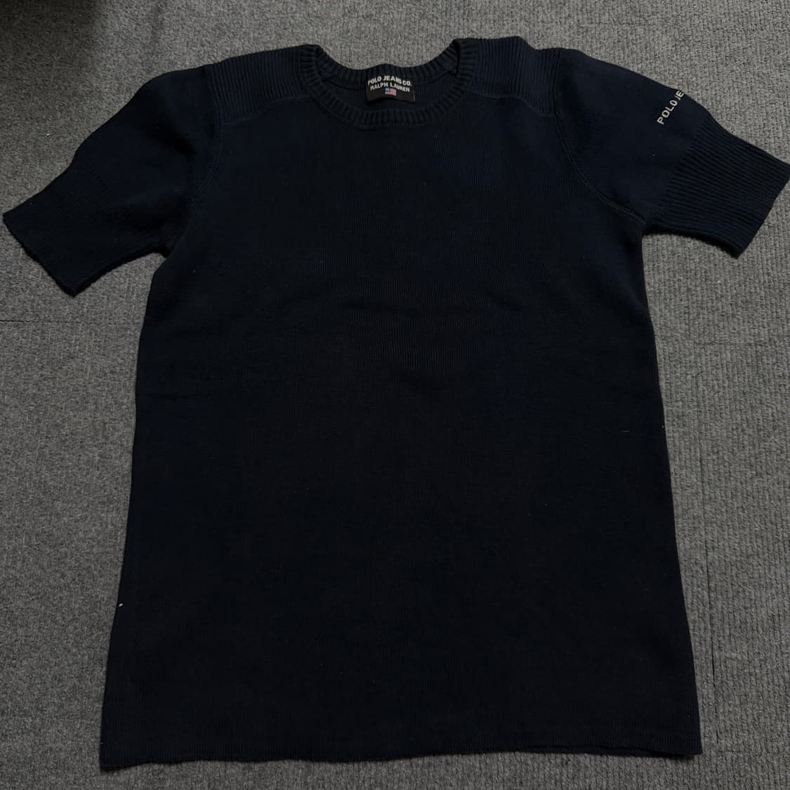 폴로 랄프로렌 네이비 니트 반팔 s 상품이미지2
