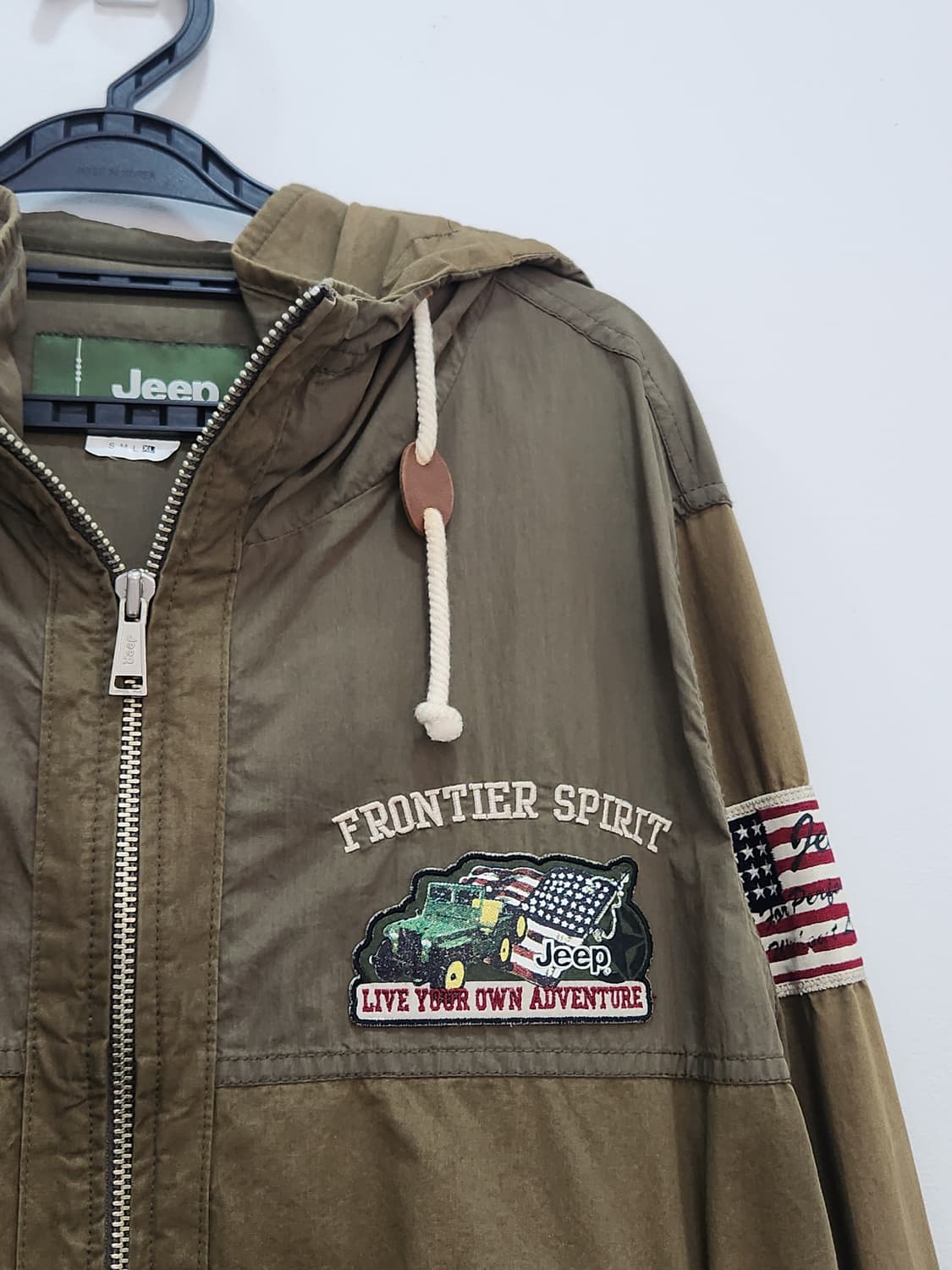 [105] 지프 Jeep 카키 야상 후드 점퍼 남성 105 상품이미지3