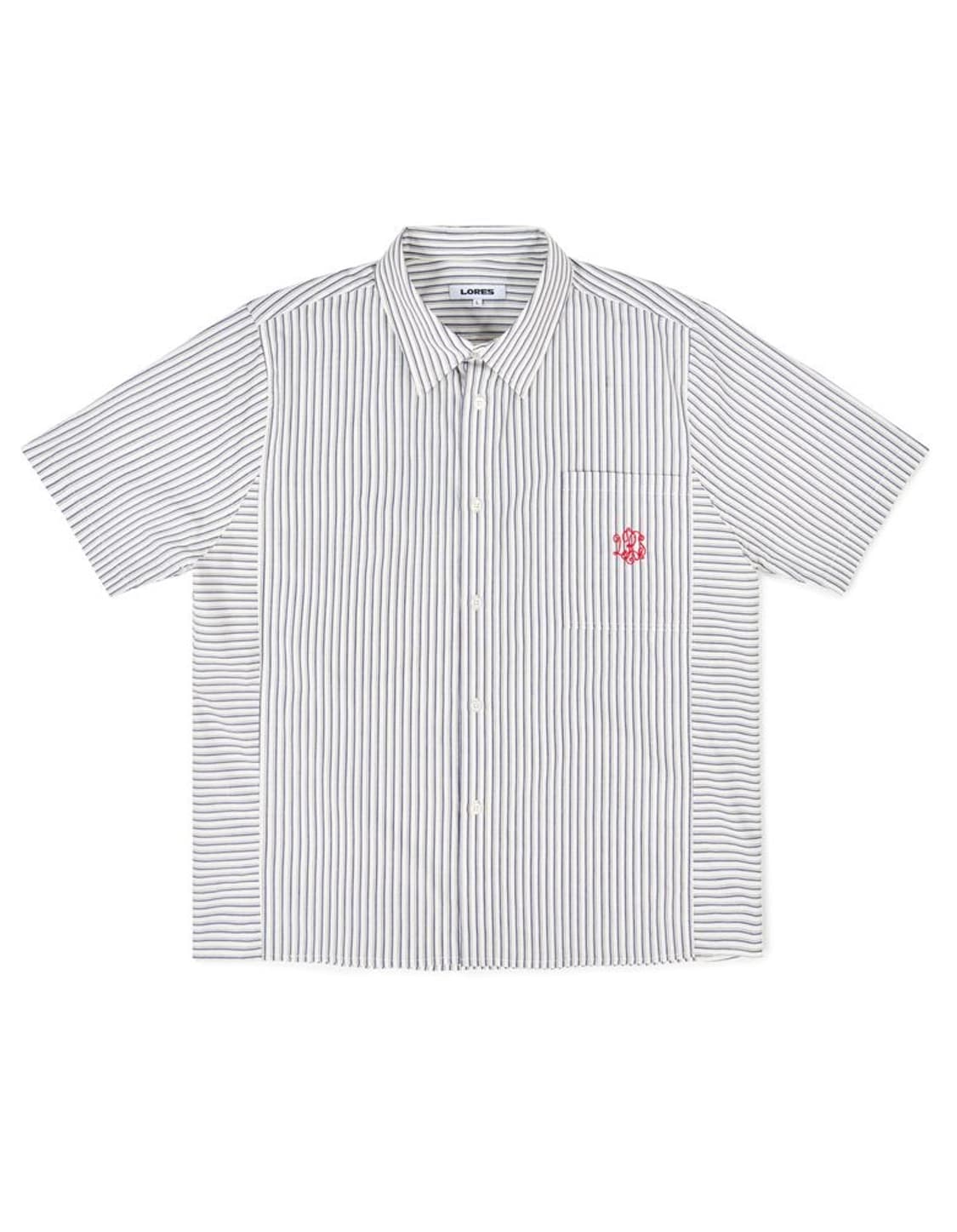 로어즈 Paneled Stripe Shirt L 상품이미지1