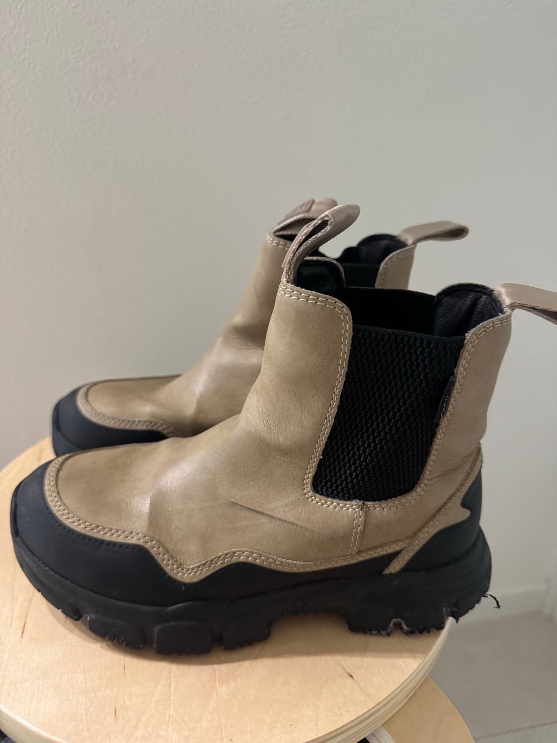 샤카 부츠 베이지 상품이미지2