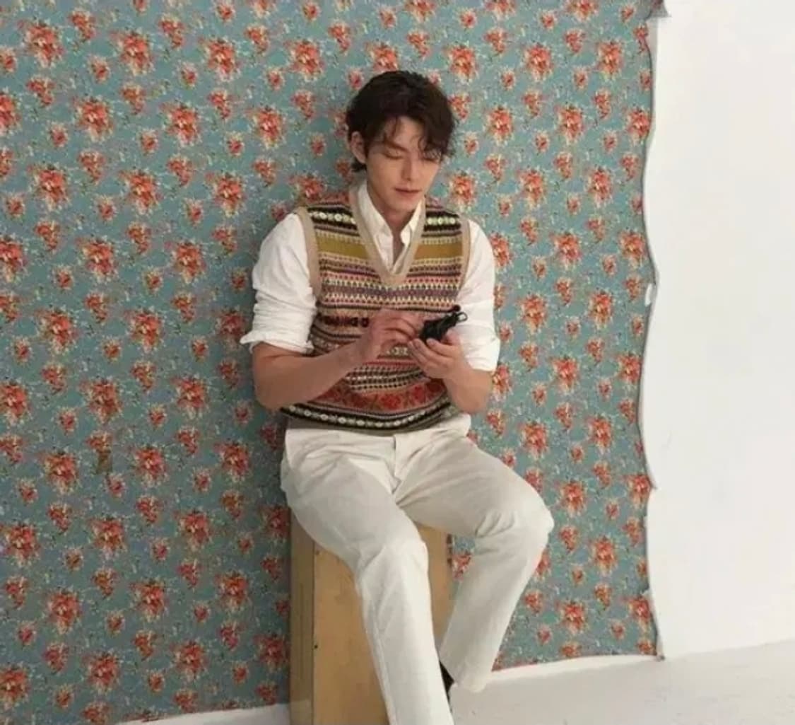 폴로 랄프로렌 페어아일 캐시미어 니트베스트 팝니다. 상품이미지2