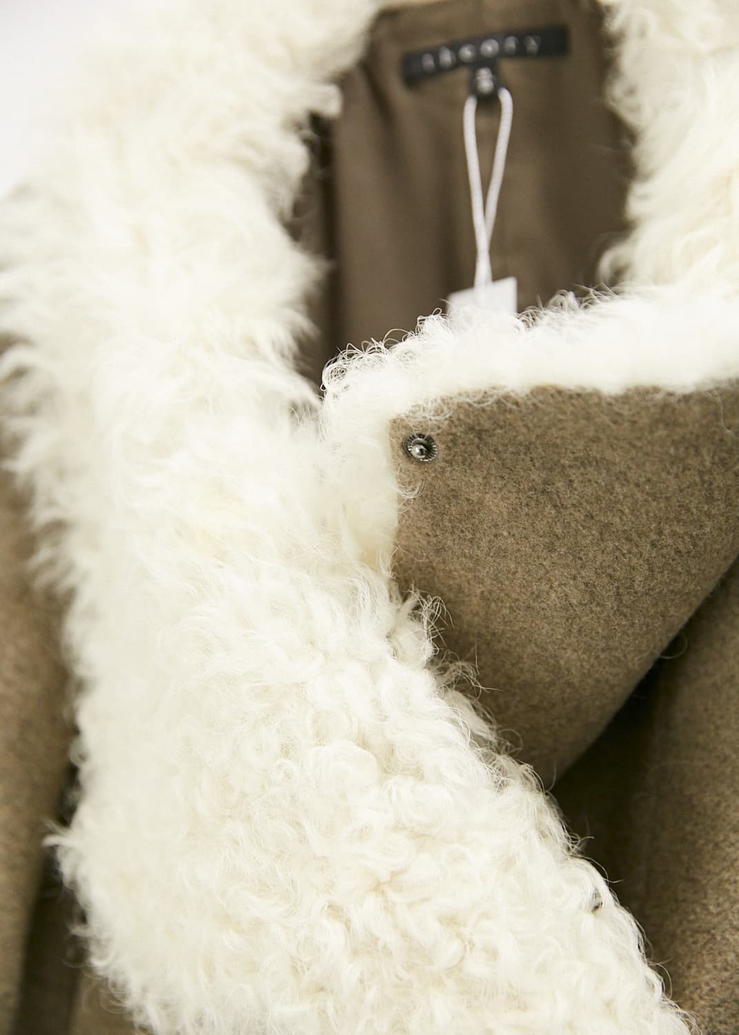 Fur Trimming Short Coat 상품이미지5