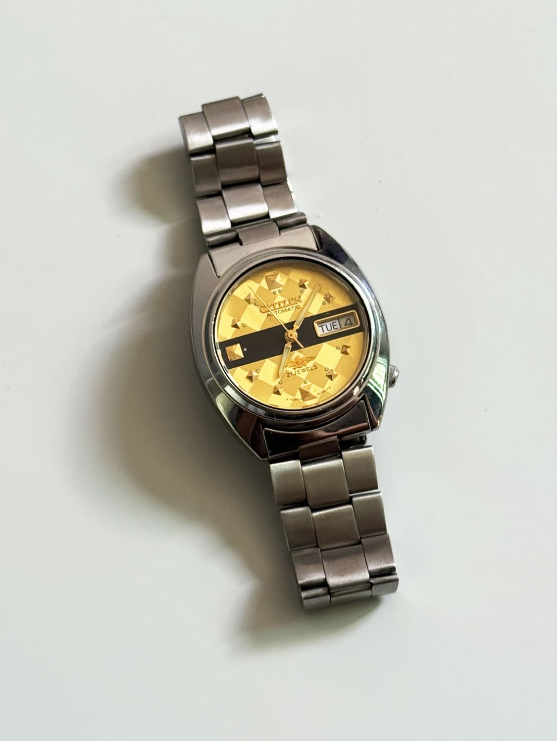 80s CITIZEN Automatic Metal Watch 상품이미지1