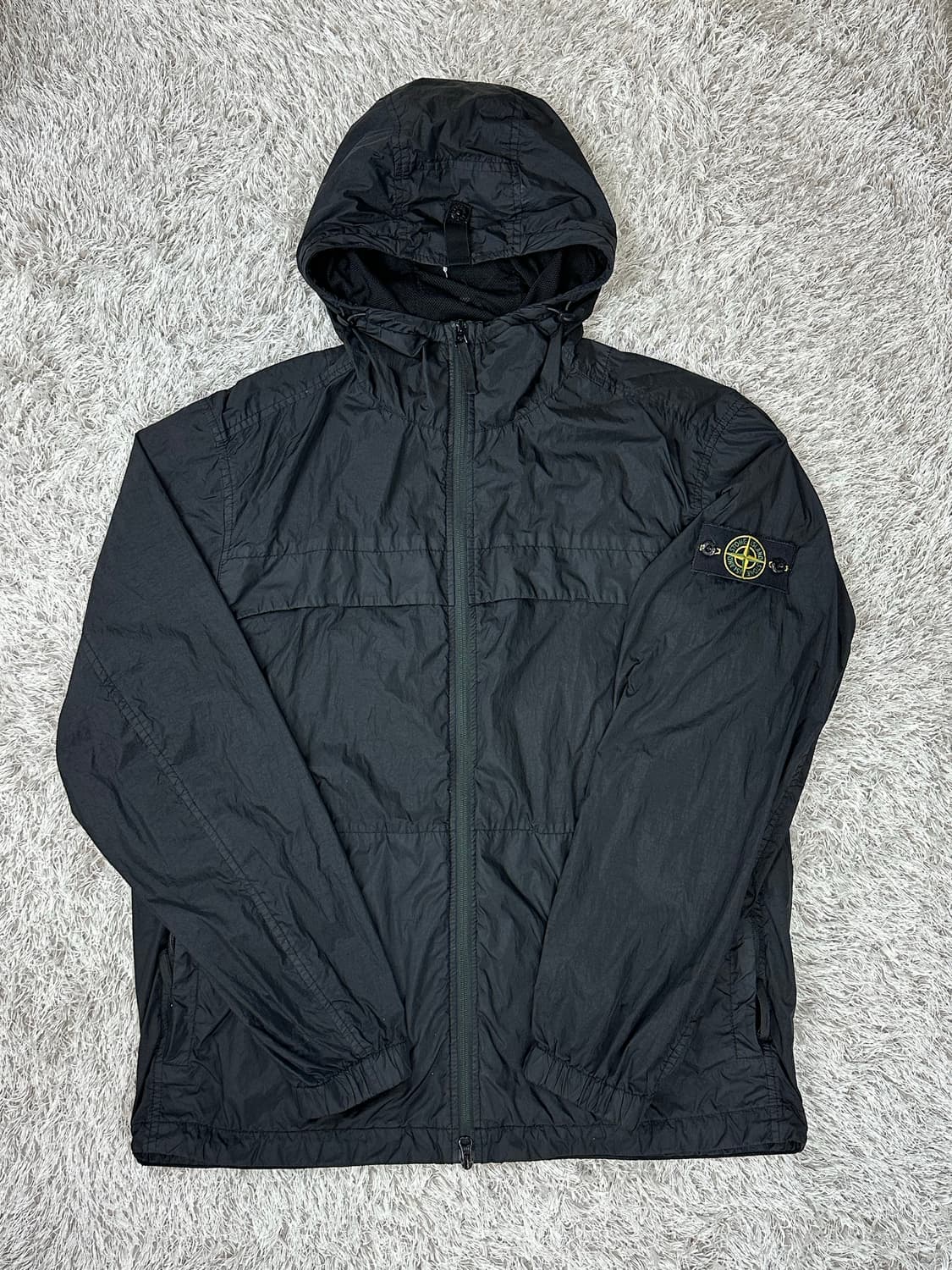 [XL] 백화점판 정품 스톤아일랜드 24SS 크링클랩스 R-NY 후드 상품이미지2