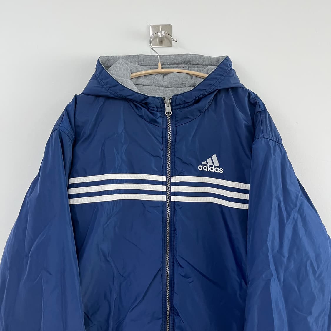 아디다스 리버시블 양면 바람막이 후드 집업 자켓 상품이미지5
