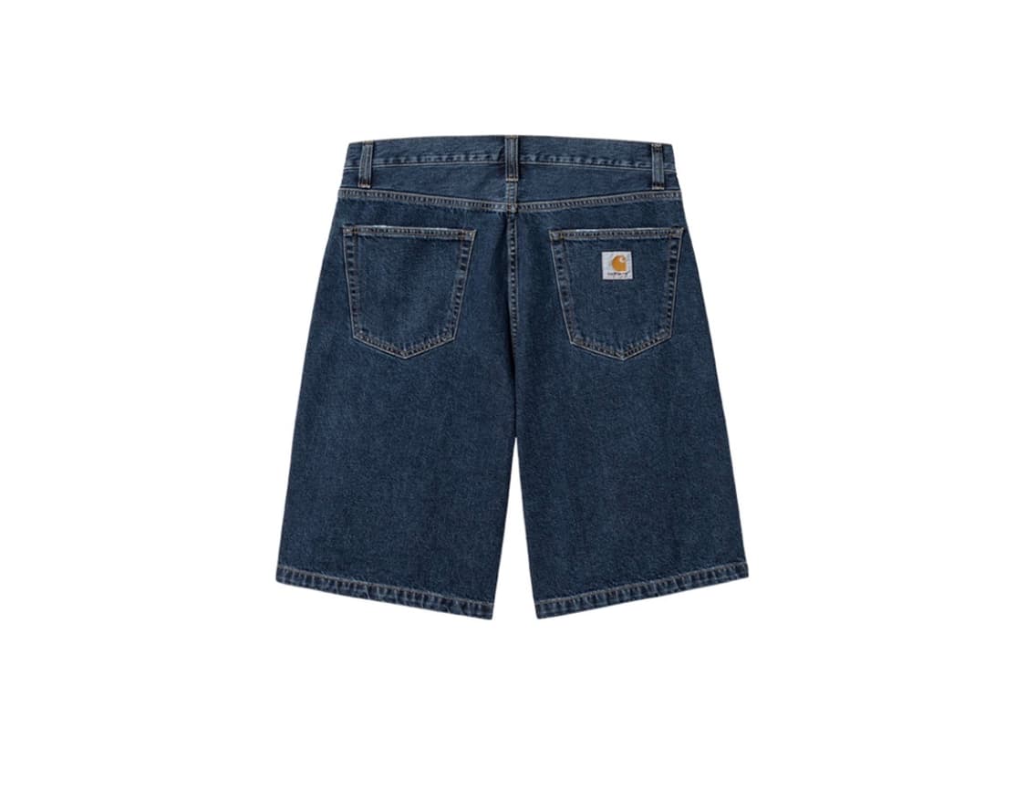 칼하트 랜든 쇼츠 로버트슨 블루 스톤 워시드 상품이미지1