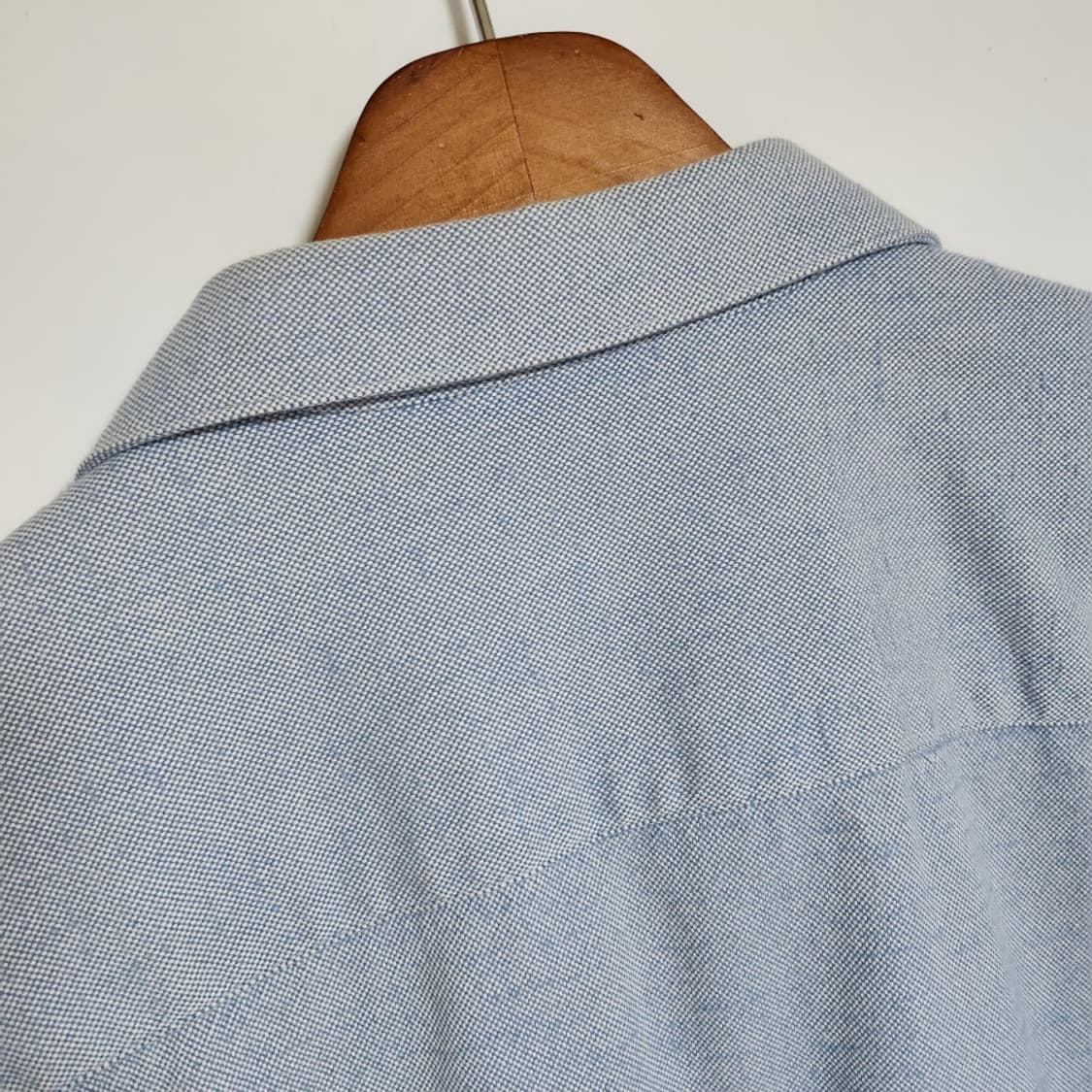 [40] 아미 블루 빅하트 코튼 셔츠 H19C024 상품이미지7