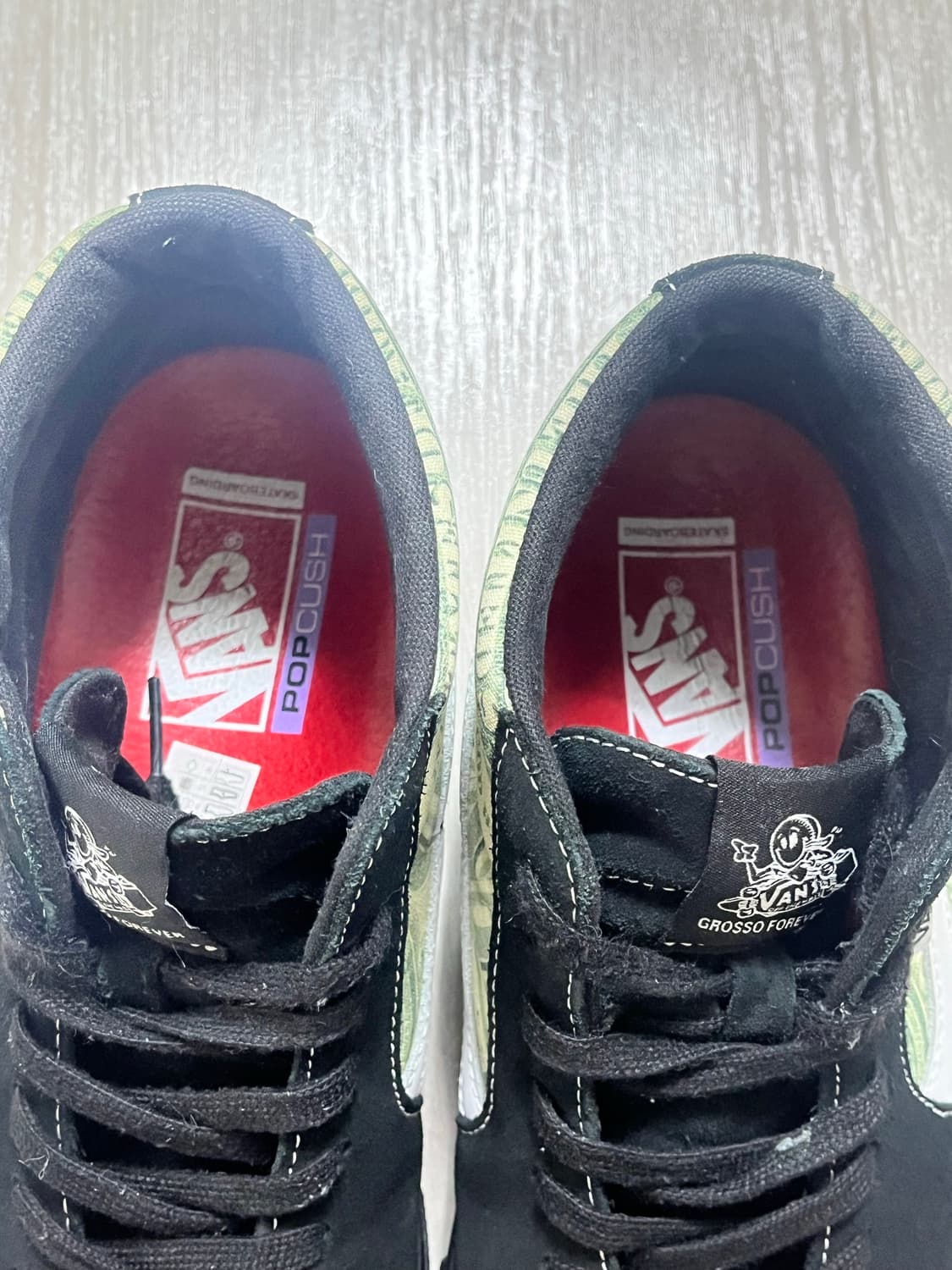 슈프림x반스스케이트 미드 상품이미지2