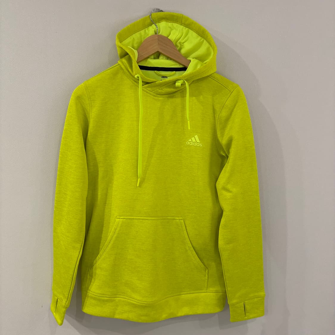아디다스 형광 노랑 후드티 90 상품이미지1