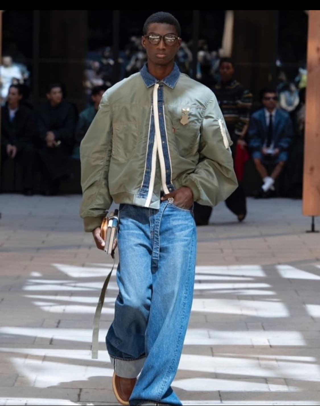 (구매)사카이 리바이스 블루종 사이즈2  상품이미지2