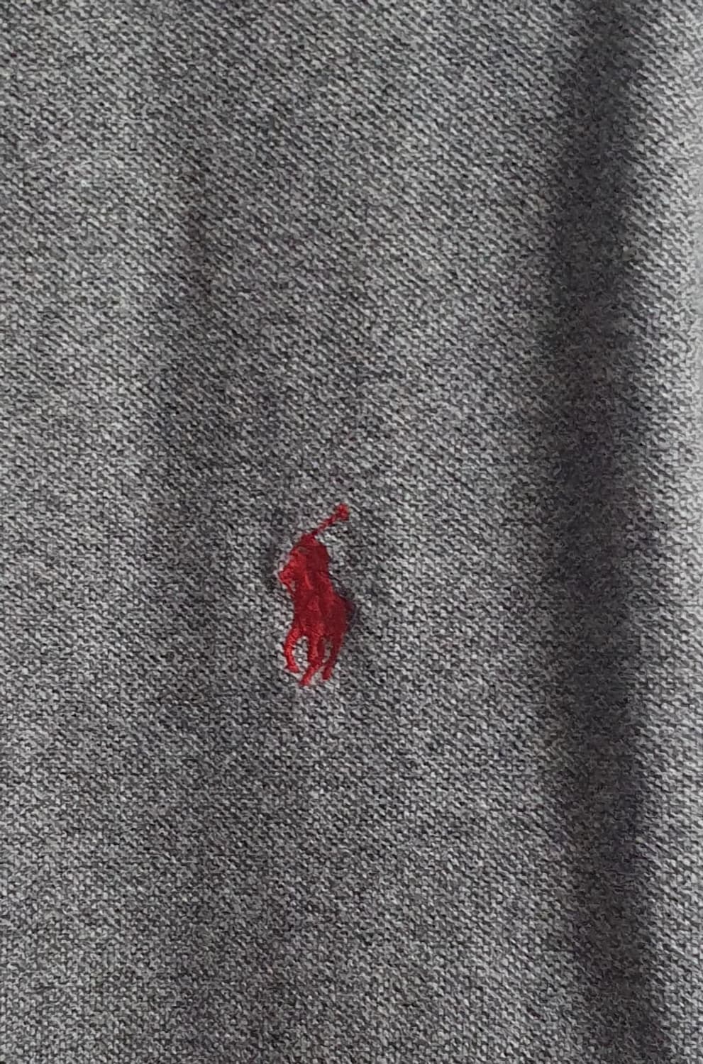폴로 랄프로렌 커스텀핏 긴팔 카라티 그레이 M 상품이미지6