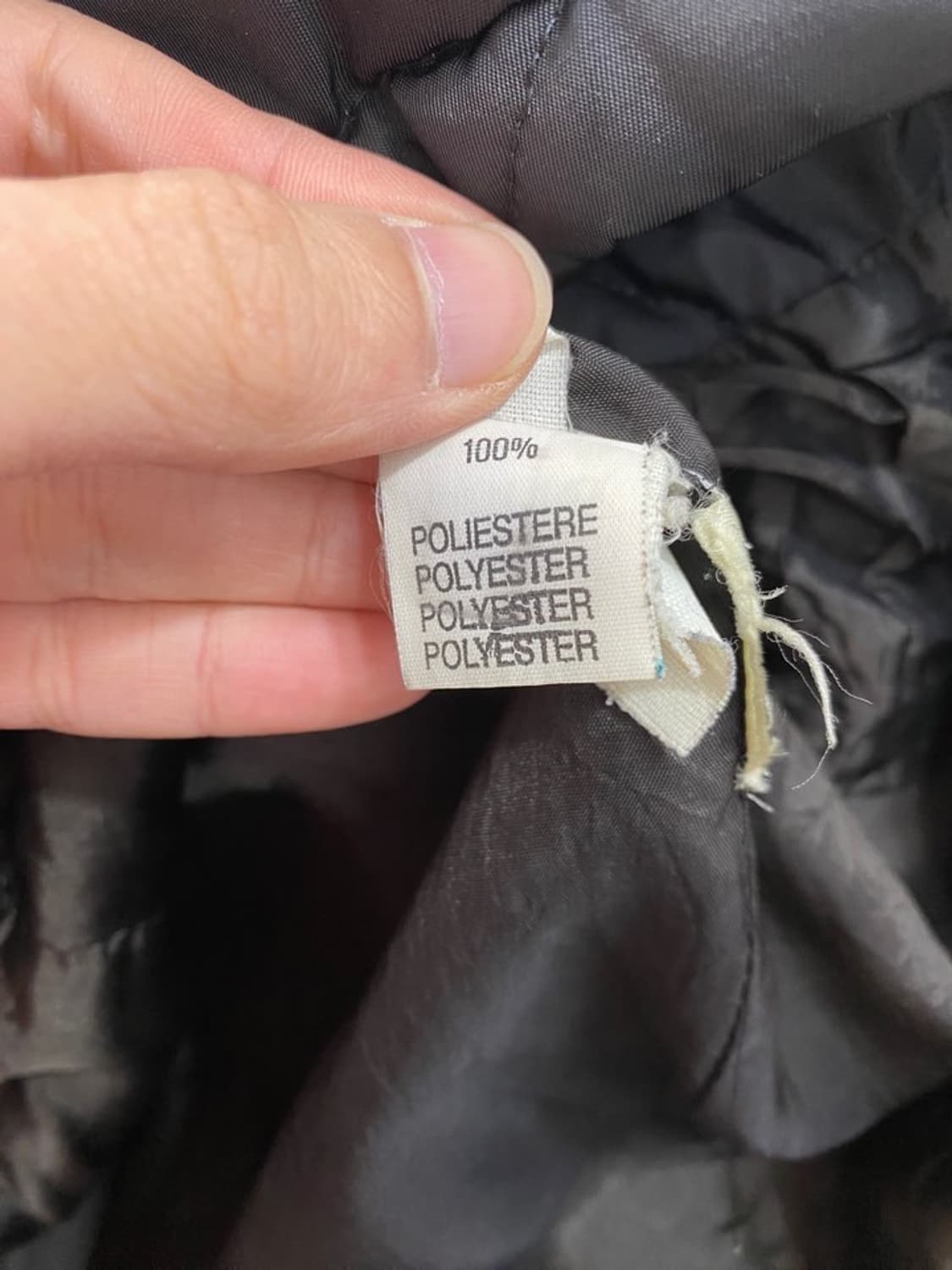 빈티지 이태리 메이드 퀄팅 자켓 상품이미지5