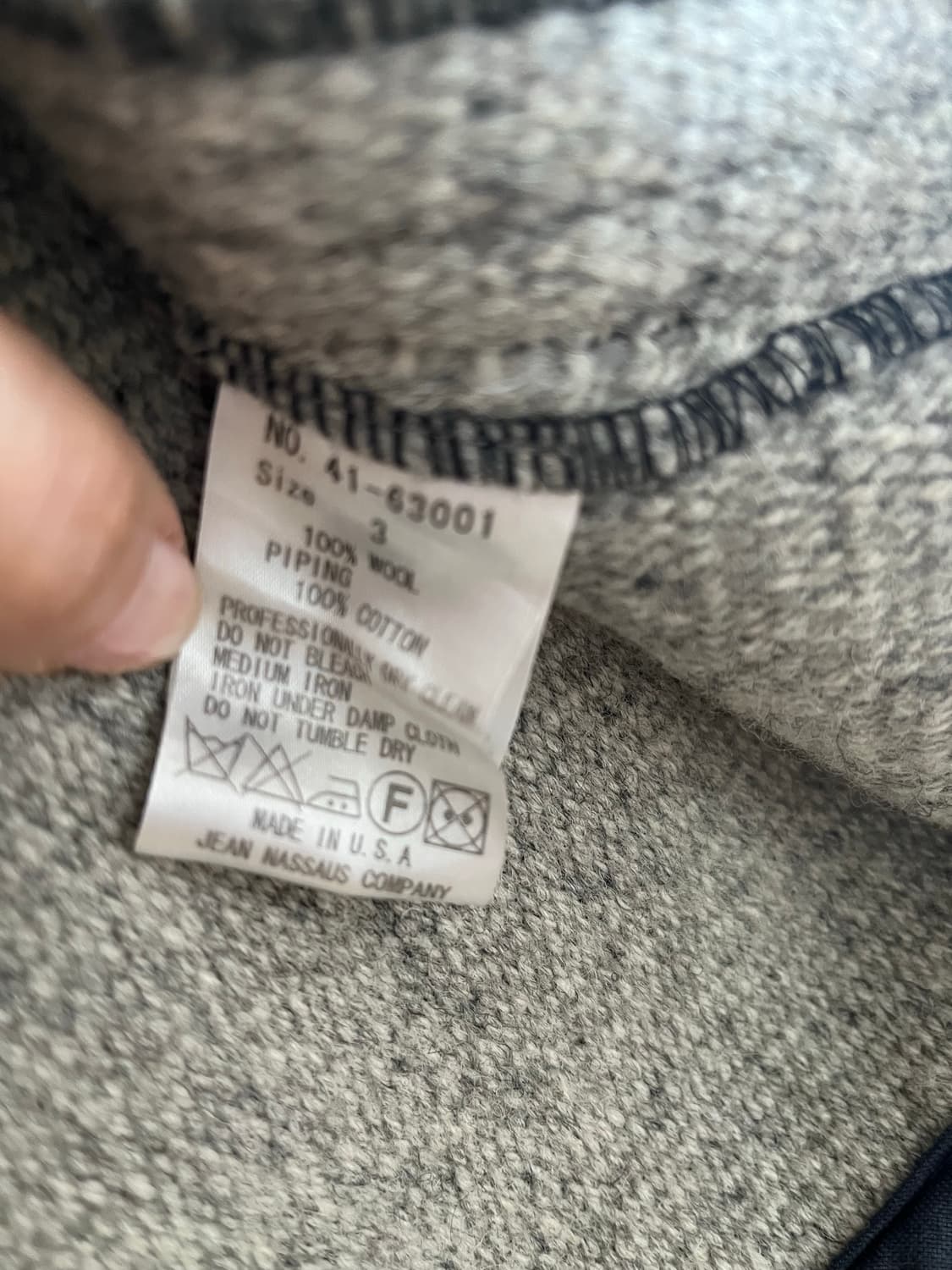 치마요 핸드메이드 울 베스트  상품이미지4