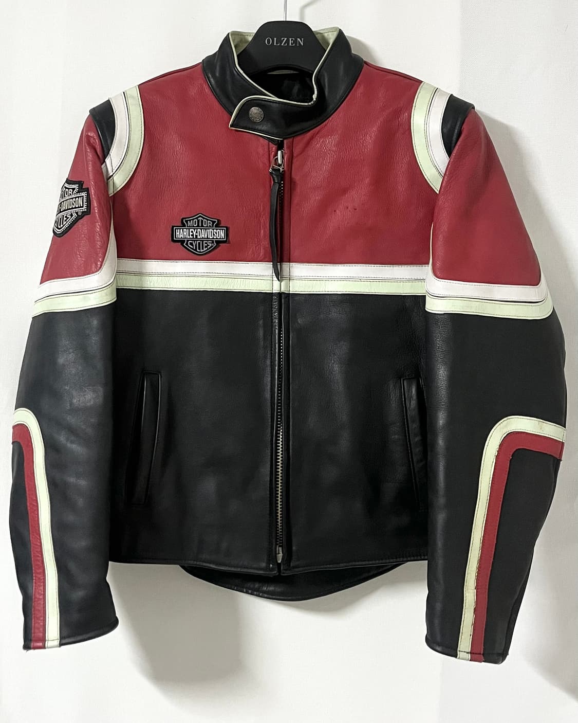 할리데이비슨 레더 레이싱 자켓 상품이미지5