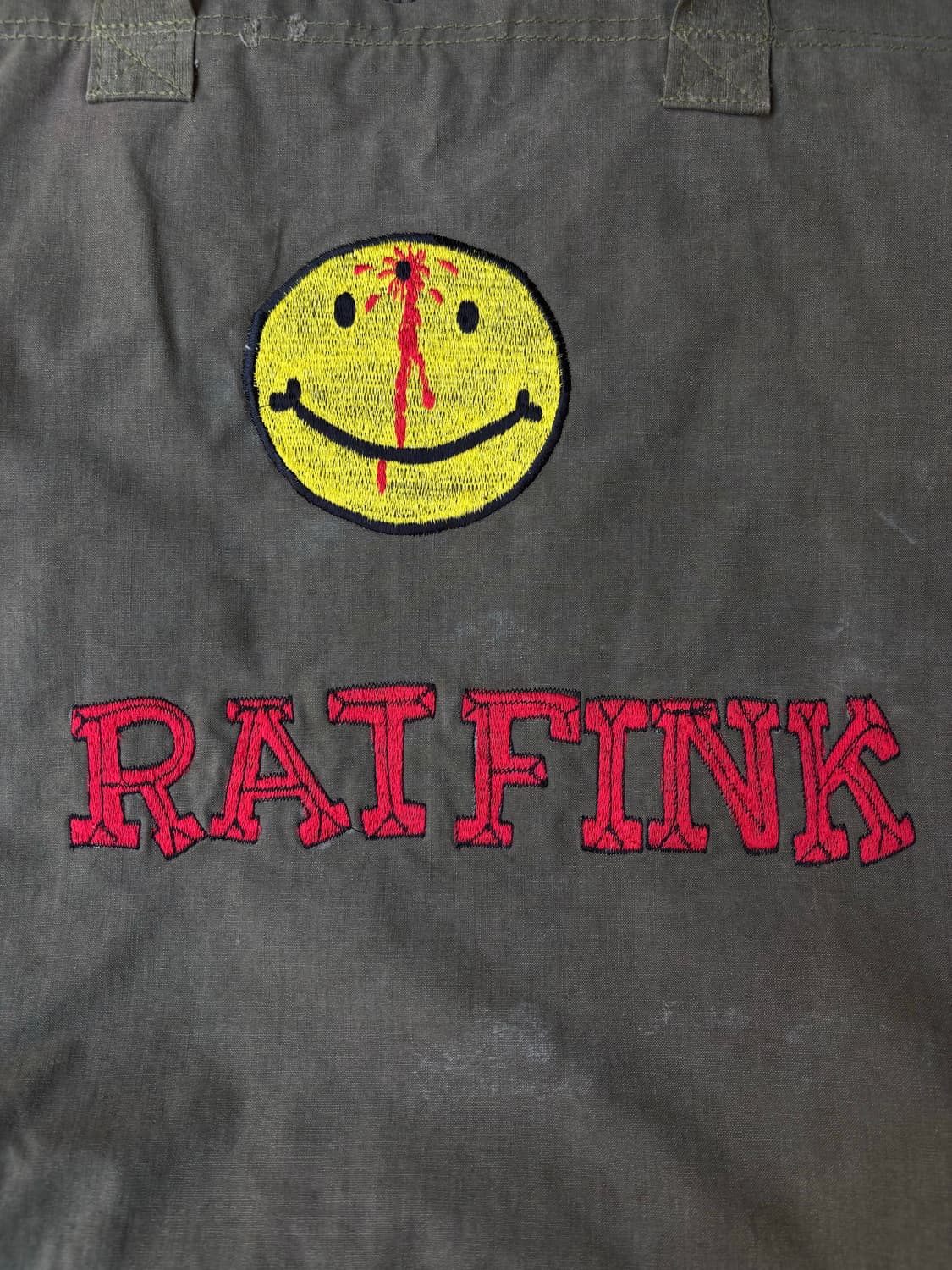 Rat Fink 랫핑크 자수 토트백 상품이미지4