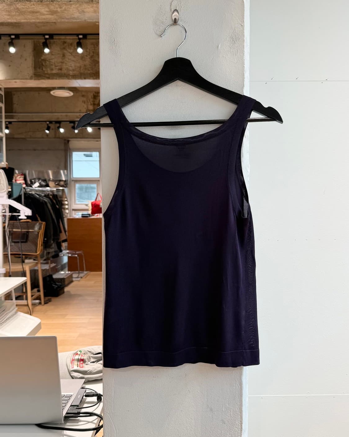 에르메스 퍼플 비스코스 슬리브리스  상품이미지7