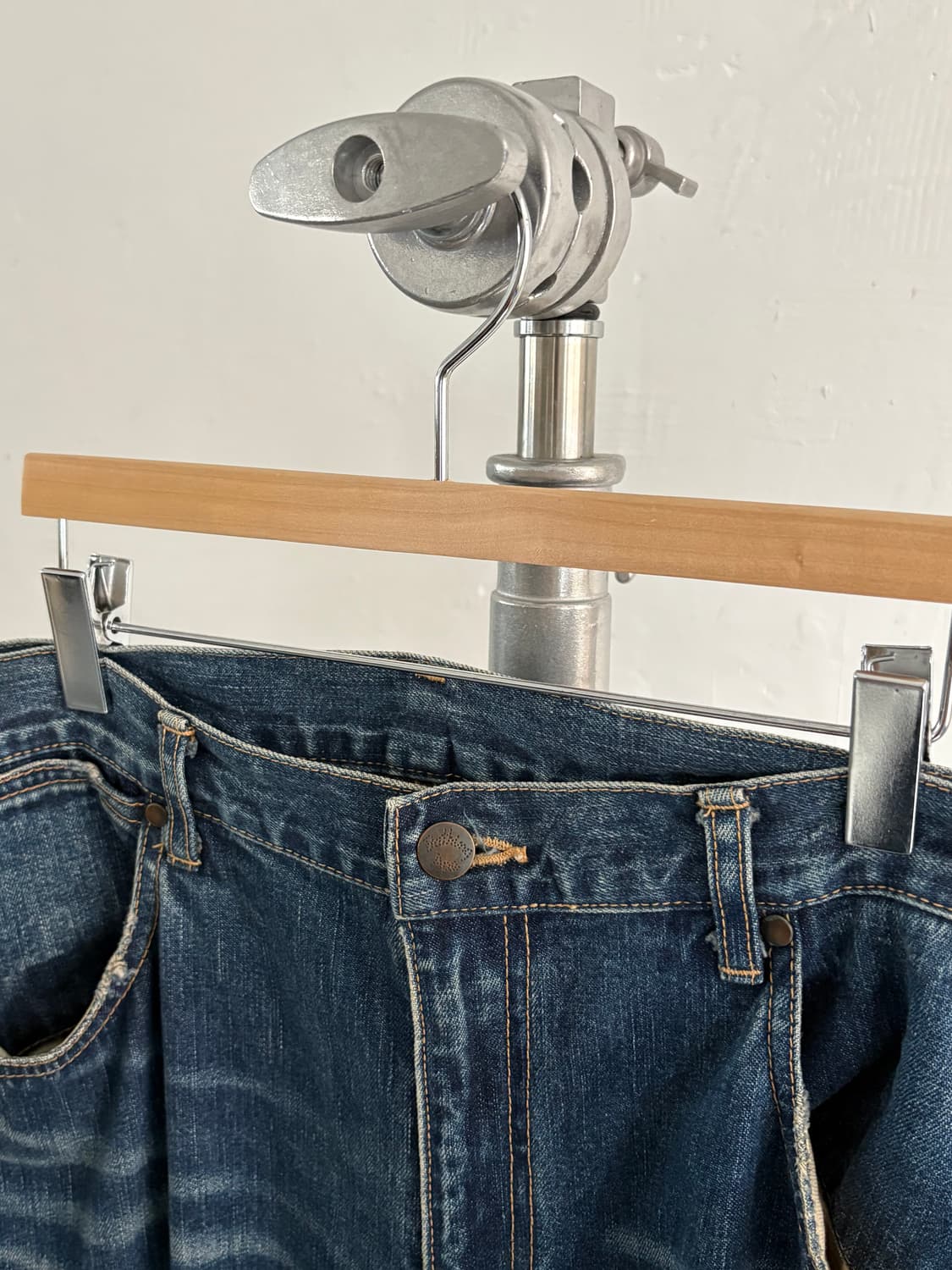 Bape 베이프 데님 와이드 카고 팬츠 상품이미지3