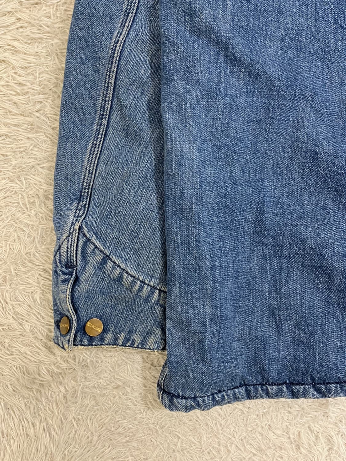 칼하트 WIP 피닉스 코트/쉐르파 데님/#2620 상품이미지5