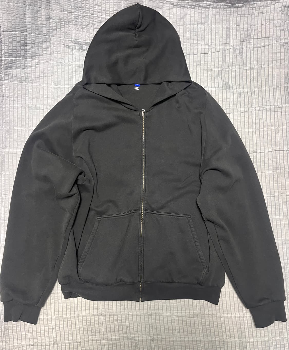 이지 [YEEZY] 블랙 후드집업 상품이미지1