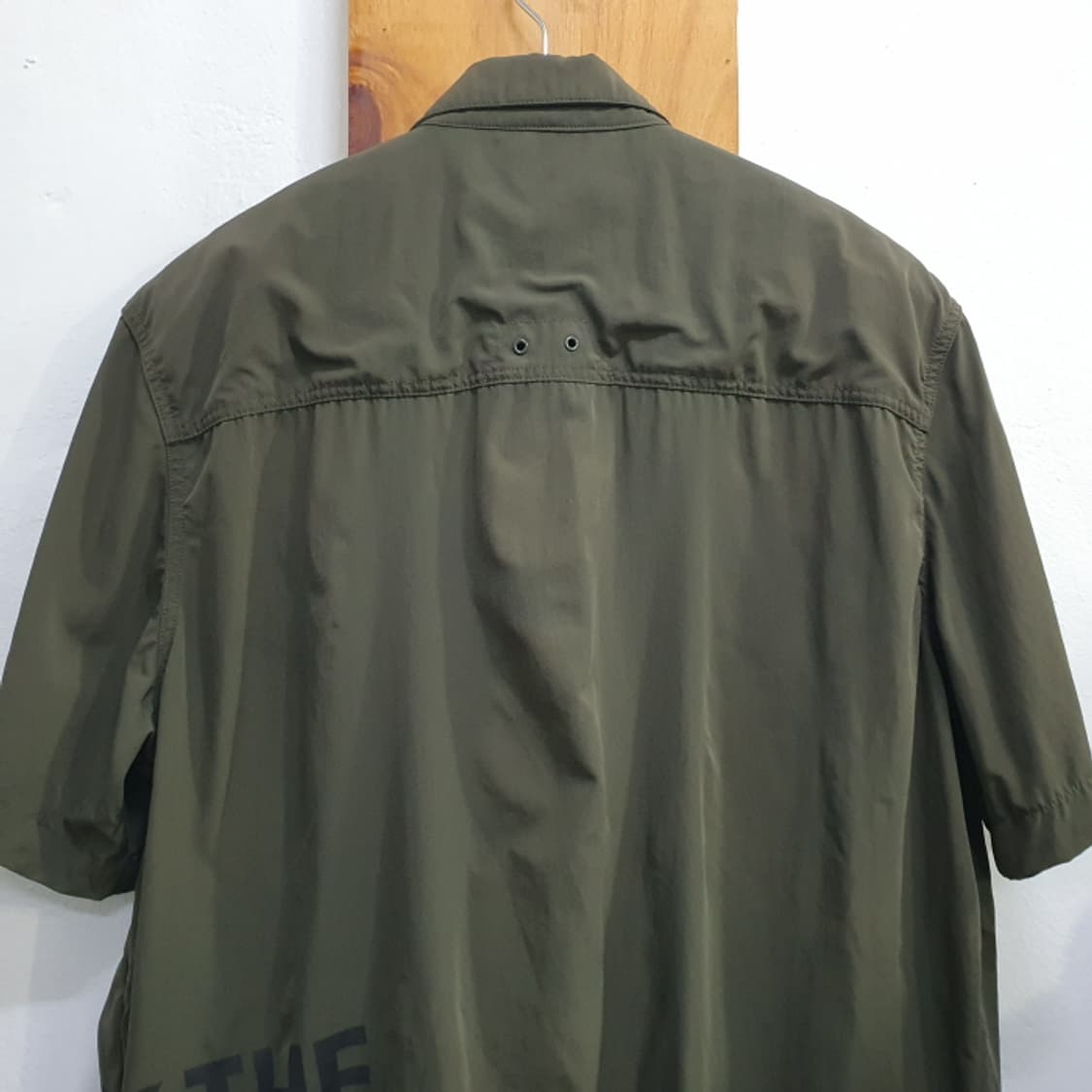 INTER CREW 카키색 셔츠형 자켓(100) 상품이미지6