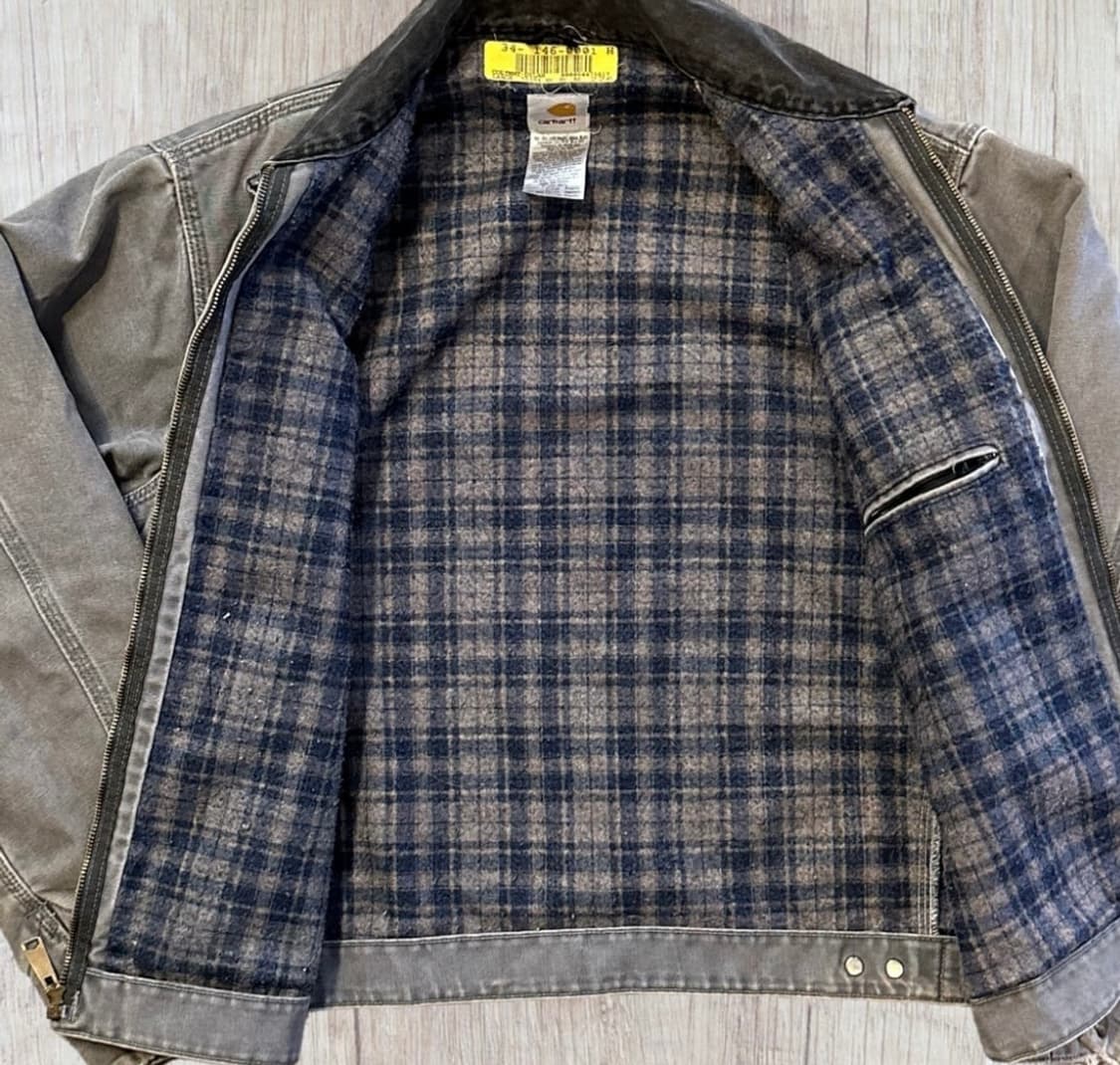 OG 00년도 미국제조 칼하트 j97mtl 디트로이트 상품이미지3