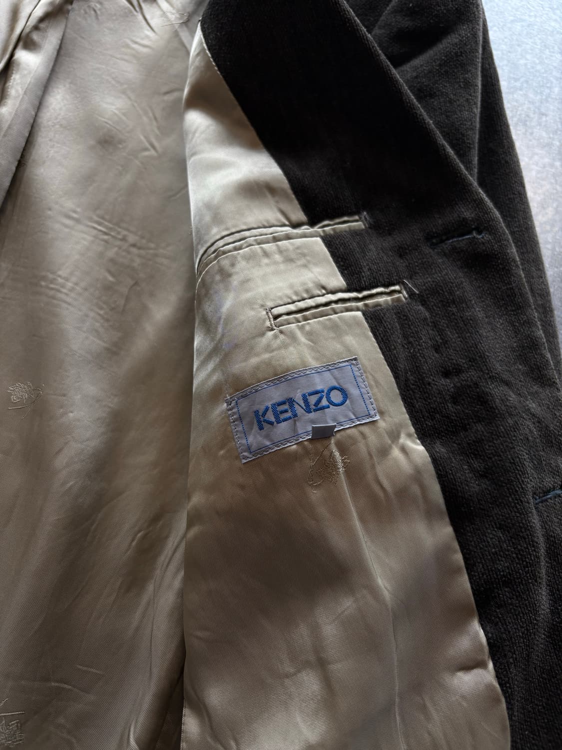 90s 겐조 KENZO 코듀로이 블레이져 재킷 상품이미지4