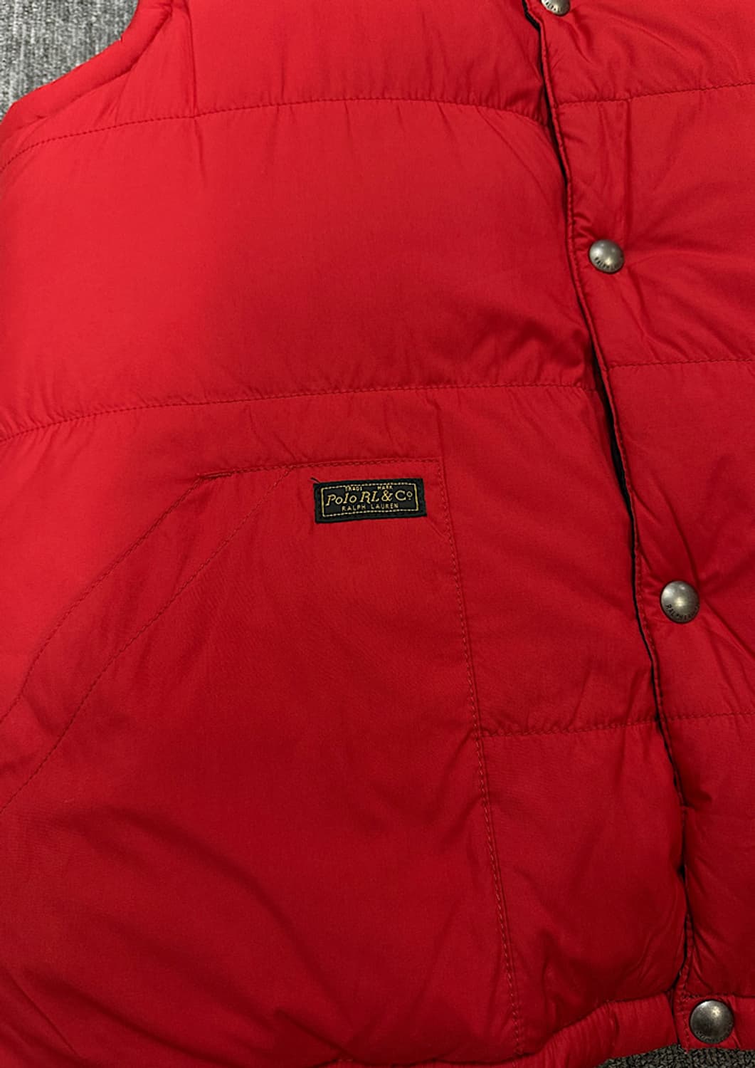 폴로 양면 패딩 조끼  상품이미지4