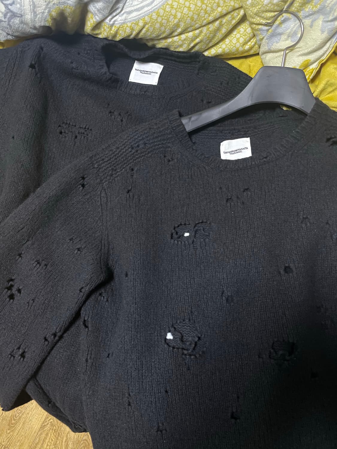 솔로이스트 디스 니트 상품이미지3