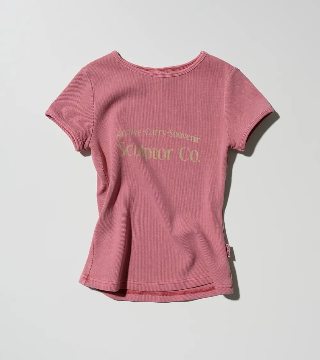 Archive Pigment Baby Tee Dusty Pink 상품이미지1